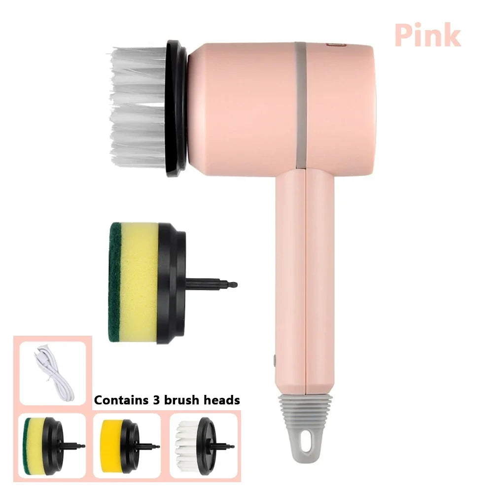 USB Rechargeable Electric Cleaning Brush