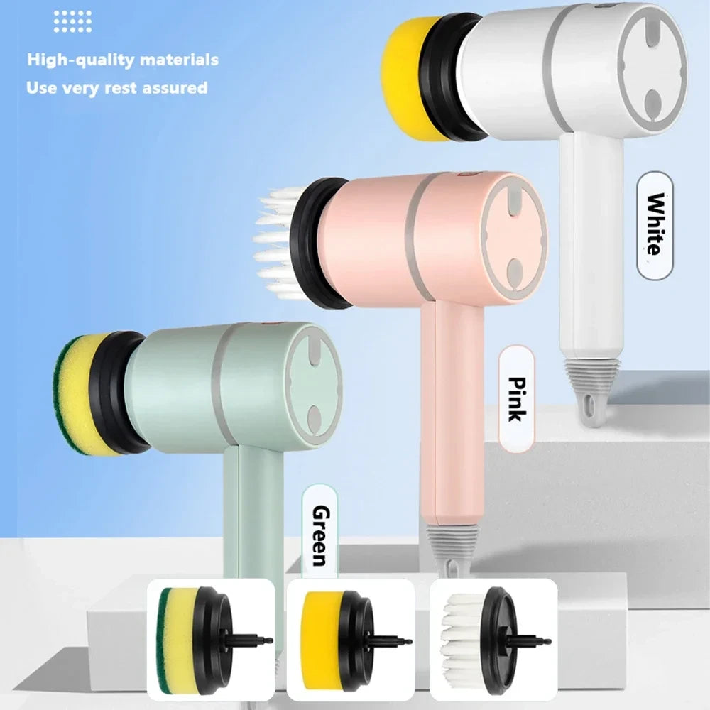 USB Rechargeable Electric Cleaning Brush